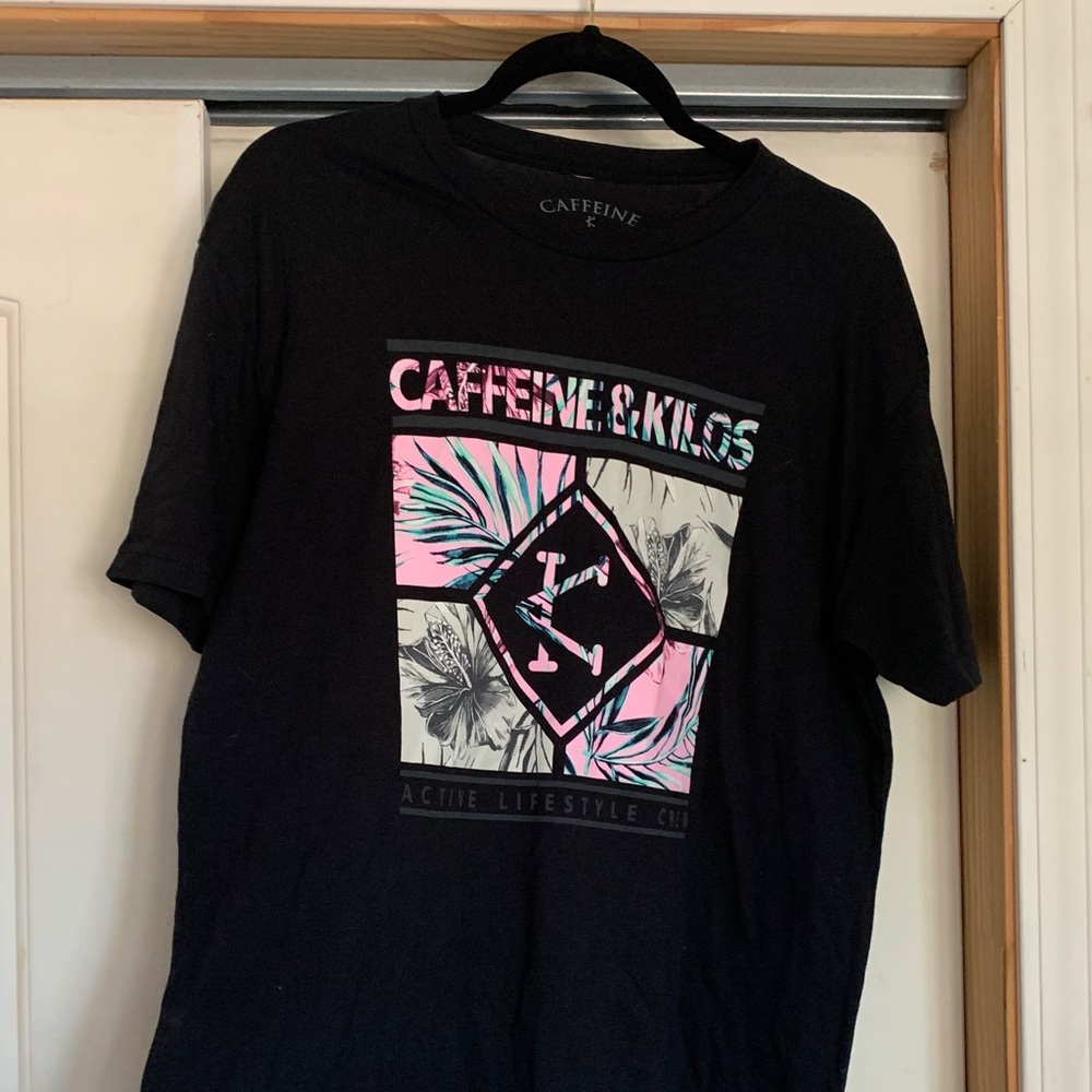 Men’s Caffeine and kilos tee